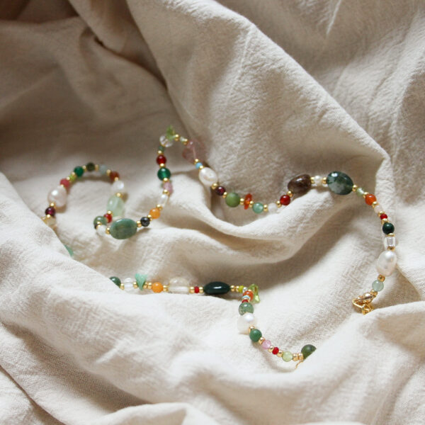 ketting natuursteen mix - Afbeelding 4