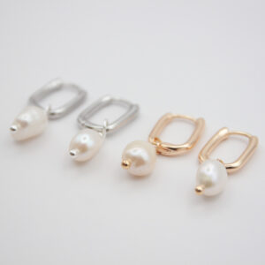 vierkante parel hoop