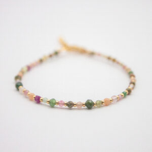 armband natuursteen mix