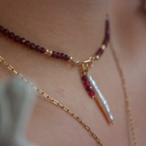 ketting granaat Goldfilled