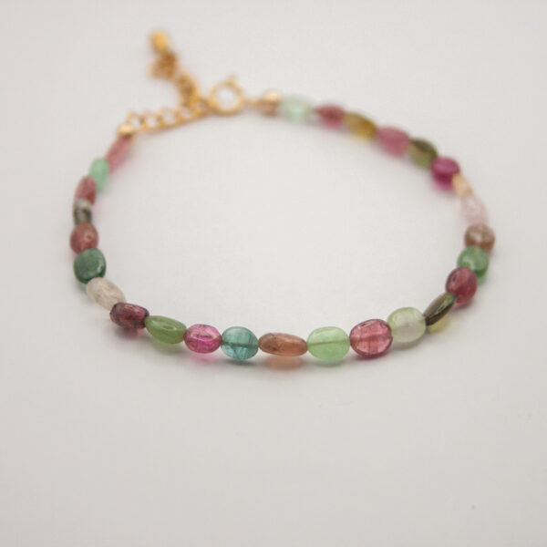 Armband toermalijn mix - Afbeelding 2
