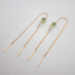 Masked ball earrings