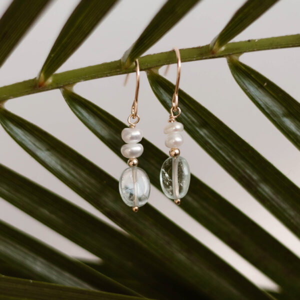 Something blue earrings - Afbeelding 3