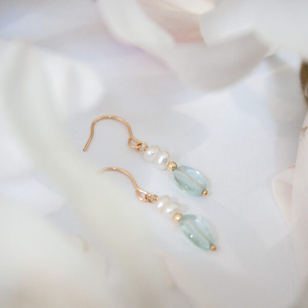 Something blue earrings - Afbeelding 2