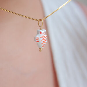fish charm red
